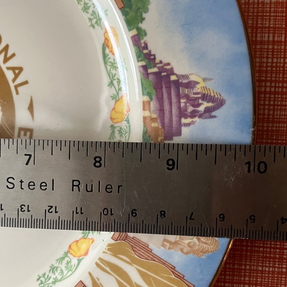 1939 World’s Fair Golden Gate Int’l Exposition Plate Homer Laughlin Art Deco - Picture 9 of 16